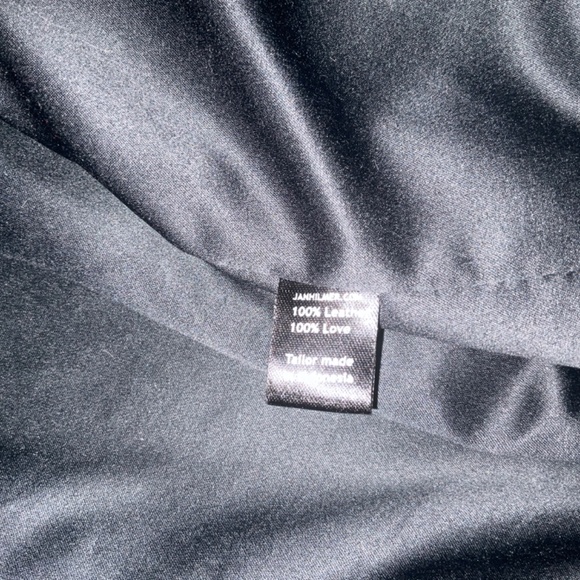 Premium Leather Lightweight Black Jacket, Mens M - Picture 5 of 8